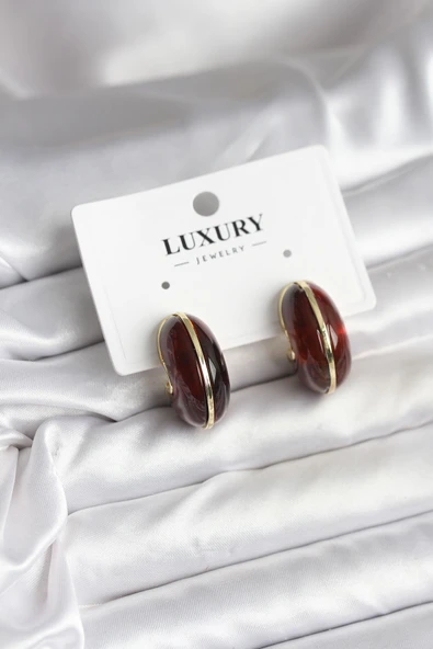 Pirinç Vintage Kadın Küpe - TJ-BKP11432 ürün görseli 1