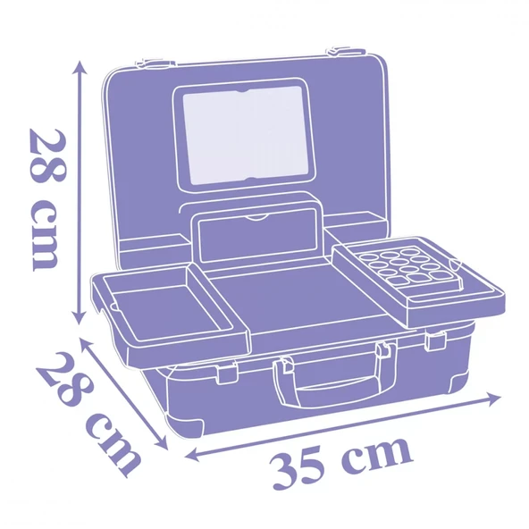 Kozmetik Çantası 7600320153 - Resim 5