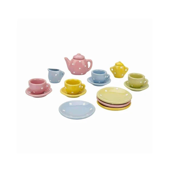 2168 ÇAY SETİ 17 PRÇ PORS 4A - Resim 2