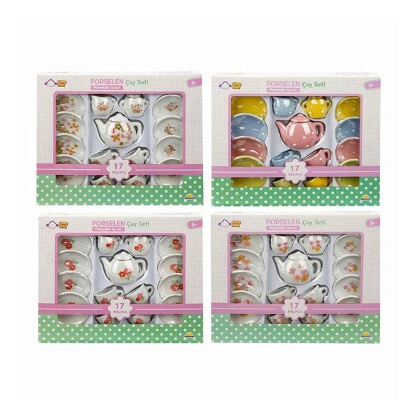2168 ÇAY SETİ 17 PRÇ PORS 4A ürün görseli 1