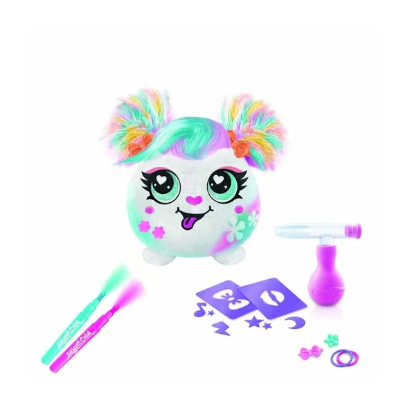 45539 HOBİ SET AIRBRUSH PLUSH HAIR IFFIC MINI 3R - Resim 3