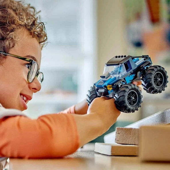 City Mavi Canavar Kamyon 60402 - Resim 3