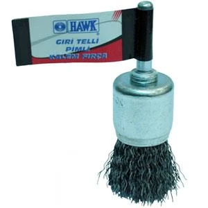 Hawk 11141 17 mm Gri Telli Pimli Kalem Fırça ürün görseli 1