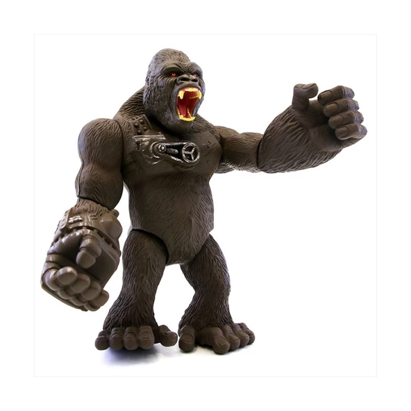 37108  Jurassic Clash Mega Canavar Siber Goril Figürü - Resim 2