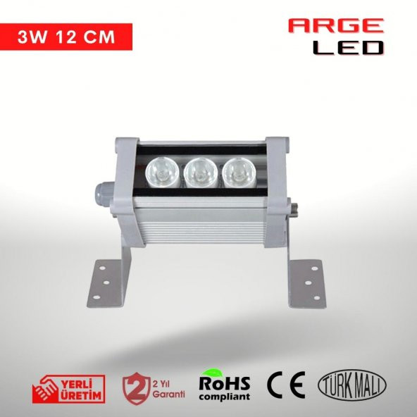 Arge Led Mavi Wallwasher Duvar Boyama 12 Cm ürün görseli 1