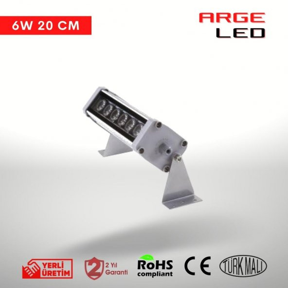 Argeled 6500K Soğuk Beyaz Wallwasher Duvar Boyama 20 Cm - 2