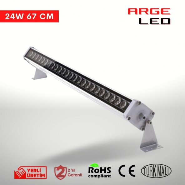 Arge Led 3000K Gün Işığı Wallwasher Duvar Boyama 60 Cm - Resim 2