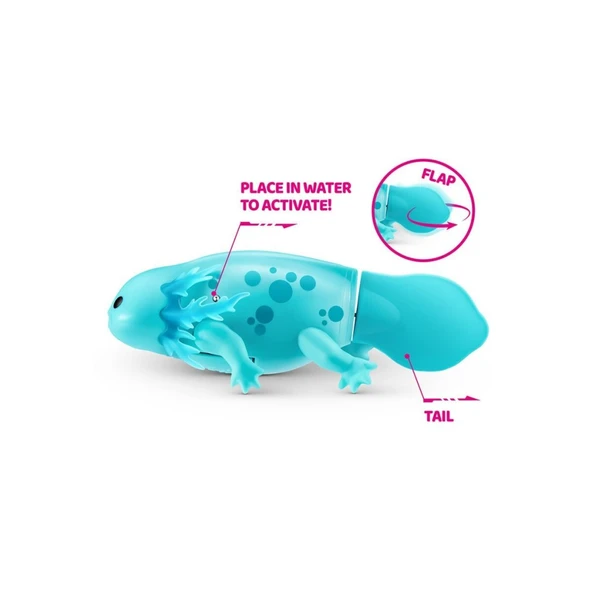 Pets Alive Yüzen Axolotl - Resim 4