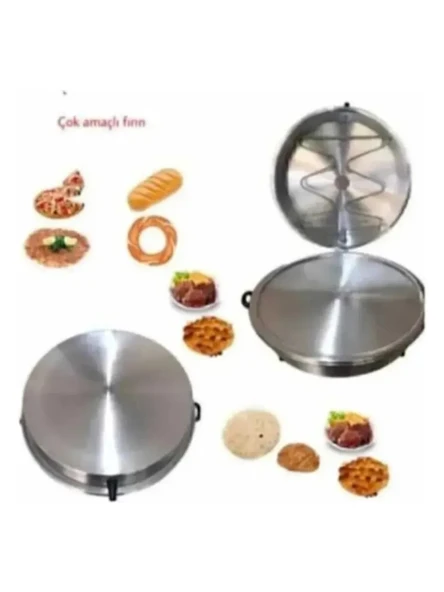 Gönder Gönder Gelsin Elektrikli Tandır Fırın 48CM, Ekmek, Lahmacun, Pizza, Topraklı Kablo Büyük Boy - Resim 5