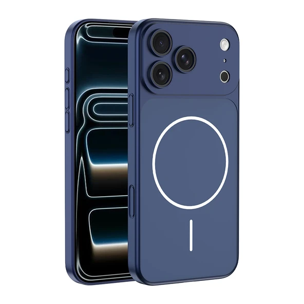 iPhone 17 Pro Max Kılıf Kablosuz Şarj Özellikli Kamera Korumalı Spark Kapak ürün görseli 1