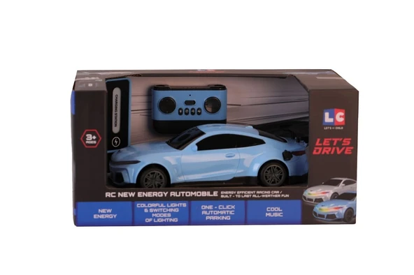 LC-31212 LETS RİDE UK 1 16 RENKLİ IŞIKLI ARABA ŞARJ İSTASYONLU - Resim 2