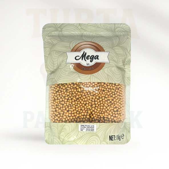 MEGA PİRİNÇ PATLAĞI ALTIN 1KG ürün görseli 1