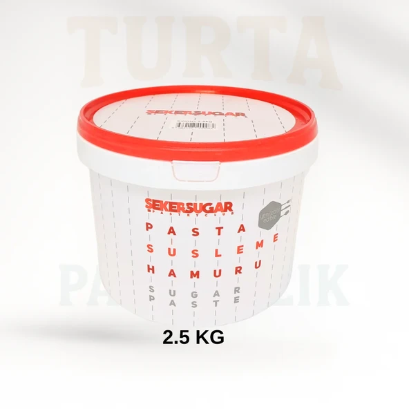 SEKER SUGAR SEKER HAMURU KIRMIZI 2,5 KG ürün görseli 1