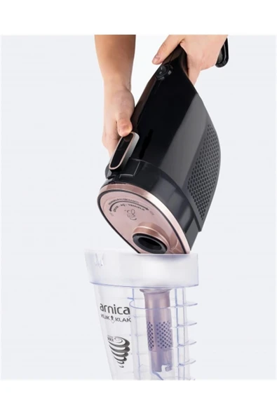 Klik Klak Et13331 Cyclone 600 W Dikey Süpürge Elektrikli Siyah - Resim 2