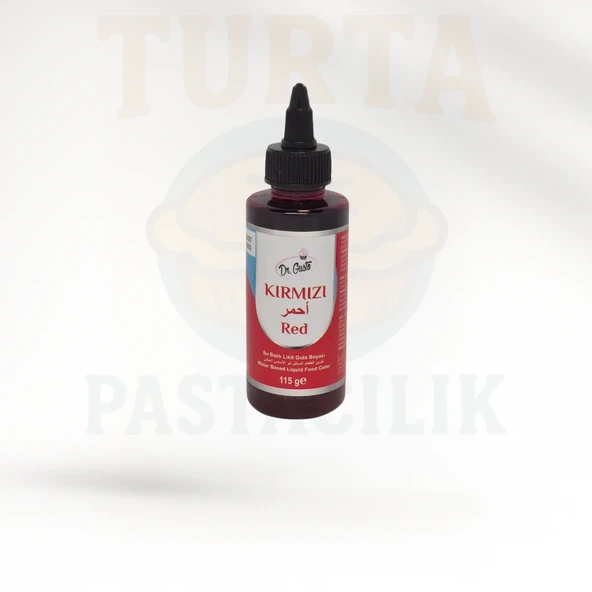 DR.GUSTO LİKİT BOYA KIRMIZI 115 GR ürün görseli 1