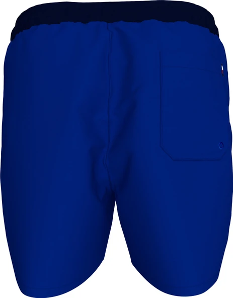 MEDIUM DRAWSTRING Erkek Mavi Deniz Şortu - UM0UM03455 - Resim 4