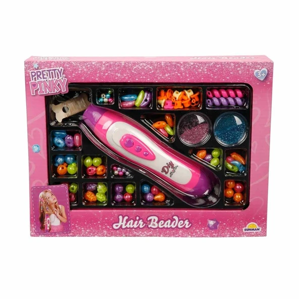 HOBİ SET SAÇ TASARIM BONCUK TARAK MAKİNA - Resim 4