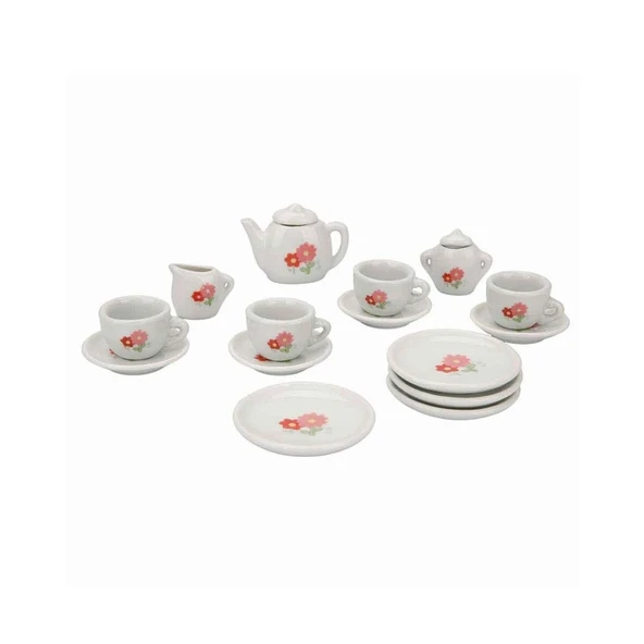 2168 ÇAY SETİ 17 PRÇ PORS 4A - Resim 4