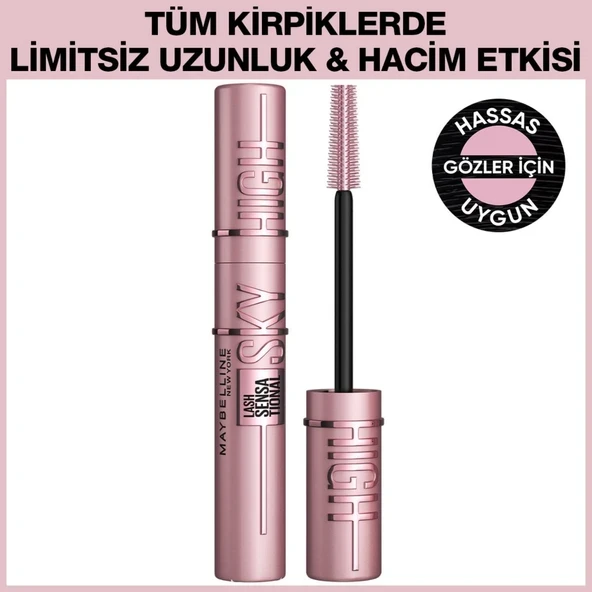 Maybelline New York Lash Sensational Sky High Maskara ürün görseli 1