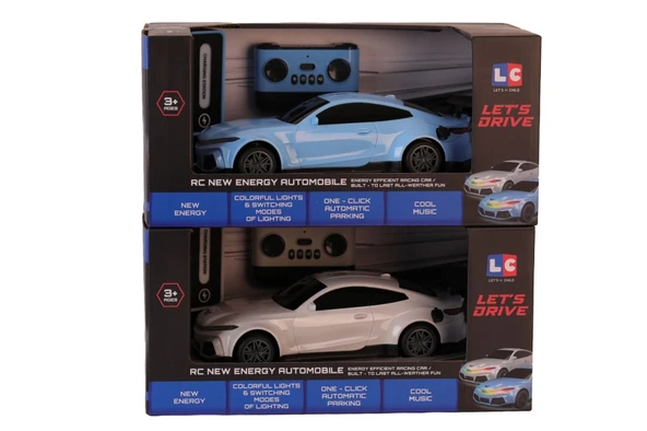 LC-31212 LETS RİDE UK 1 16 RENKLİ IŞIKLI ARABA ŞARJ İSTASYONLU - Resim 3