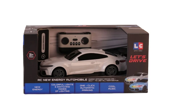 LC-31212 LETS RİDE UK 1 16 RENKLİ IŞIKLI ARABA ŞARJ İSTASYONLU ürün görseli 1