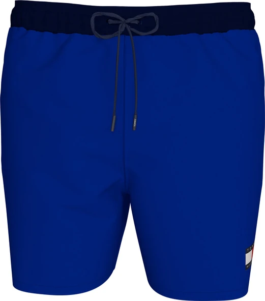 MEDIUM DRAWSTRING Erkek Mavi Deniz Şortu - UM0UM03455 - Resim 5