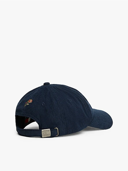 Tommy Hilfiger   TJW SCRIPT CAP Kadın Mavi Şapka - AW0AW17908 - Resim 2