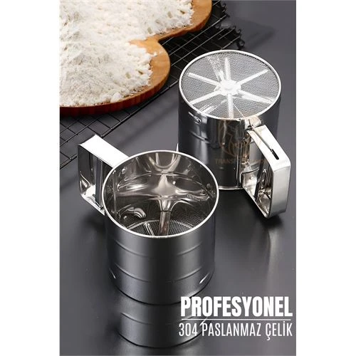 Un Eleği Nişasta Kakao Un Dağıtıcı Elek 304 Paslanmaz Çelik ürün görseli 1