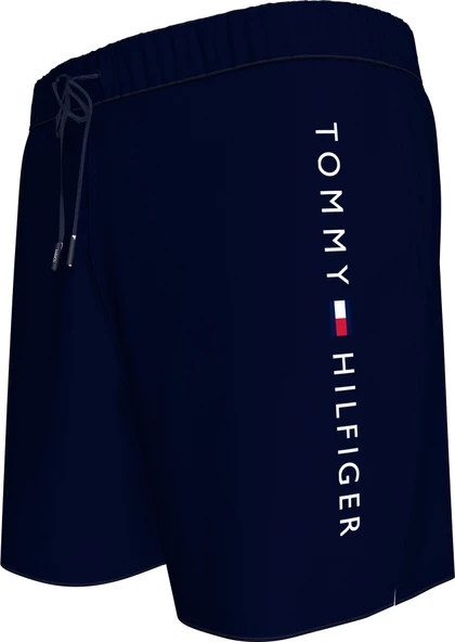 MEDIUM DRAWSTRING Erkek Mavi Deniz Şortu - UM0UM03258 - Resim 2