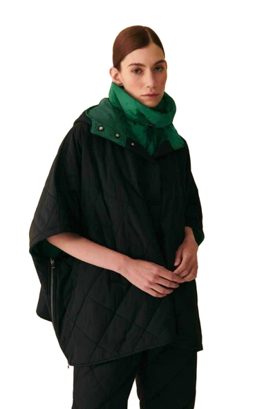 Mısırlı   PANÇO Uniseks Siyah Panço - W22W06D088PÇ ürün görseli 1