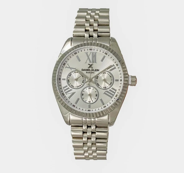 Daniel Klein DKE.1.10847 Exclusive Tüm Fonksiyonlar Aktif 3 ATM Su Geçirmezliğe Sahip Kadın Kol Saati - Resim 7