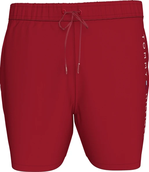 MEDIUM DRAWSTRING Erkek Kırmızı Deniz Şortu - UM0UM03258 - Resim 11