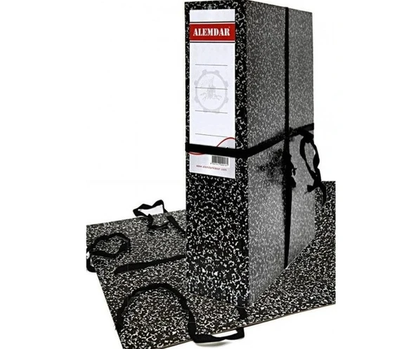 Alemdar Karton Klasör Geniş A4 İpli ürün görseli 1