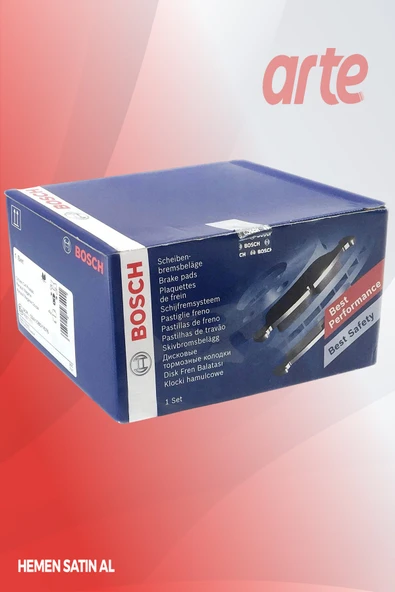 Renault Megane 2 (2002–2009) Uyumlu | Bosch Arka Fren Balatası Seti | - Resim 2