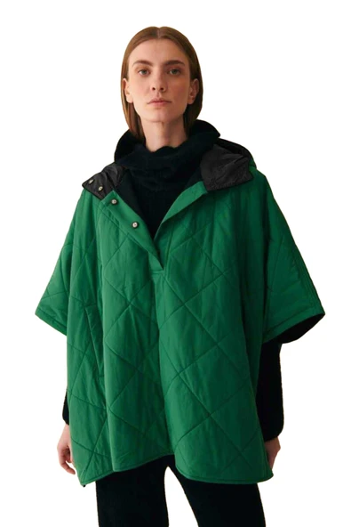 PANÇO Uniseks Yeşil Panço - W22W06D088PÇ ürün görseli 1