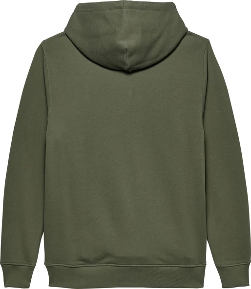 TJM REG BADGE HOODIE EXT Erkek Yeşil Kazak - DM0DM20258 - Resim 3