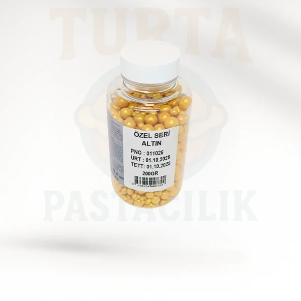 MY BAKE GOLD DEKORATİF DRAJE ÖZEL SERİ ürün görseli 1