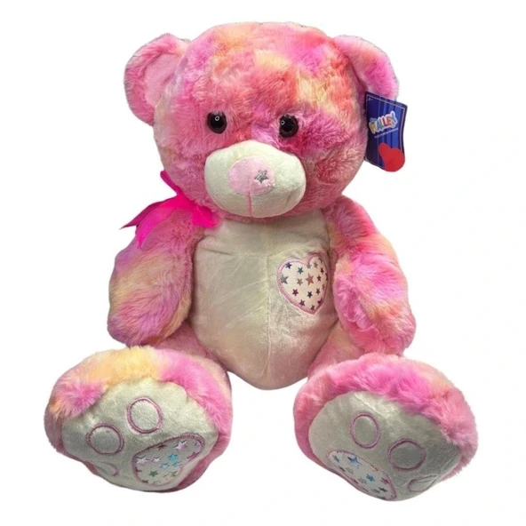 35 CM Burnu Yıldızlı Sevimli Peluş Ayı Yumuşacık Sarılmalık Oyuncak ürün görseli 1