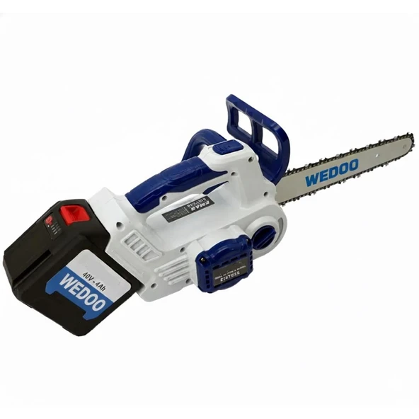 Wedoo MLS-0043 Akülü Ağaç Kesim Motoru 40V 2 Batarya - Resim 2