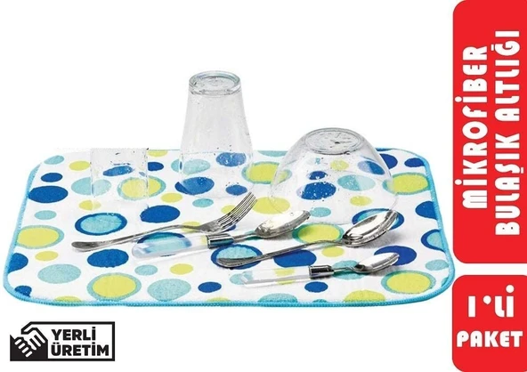 Mikrofiber Bulaşık Altlığı EVV-81280Y ürün görseli 1