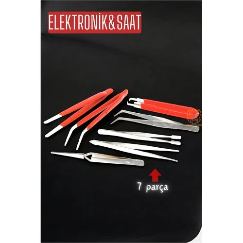 Cımbız Seti 7 Parça Elektornikçi Cımbız Seti ürün görseli 1