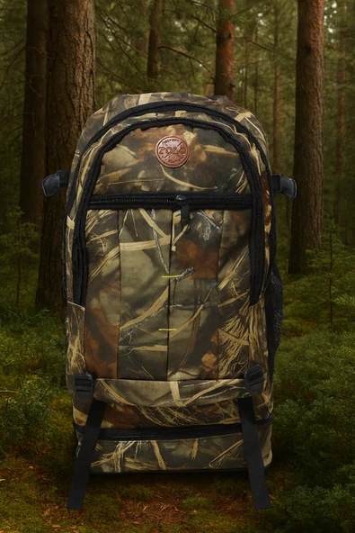 Kamp Çantası,90 Litre Büyük Boy,Dağcı Sırt Çantası,Sırt Çantası,(K.KAMUFLAJ DESEN) ürün görseli 1