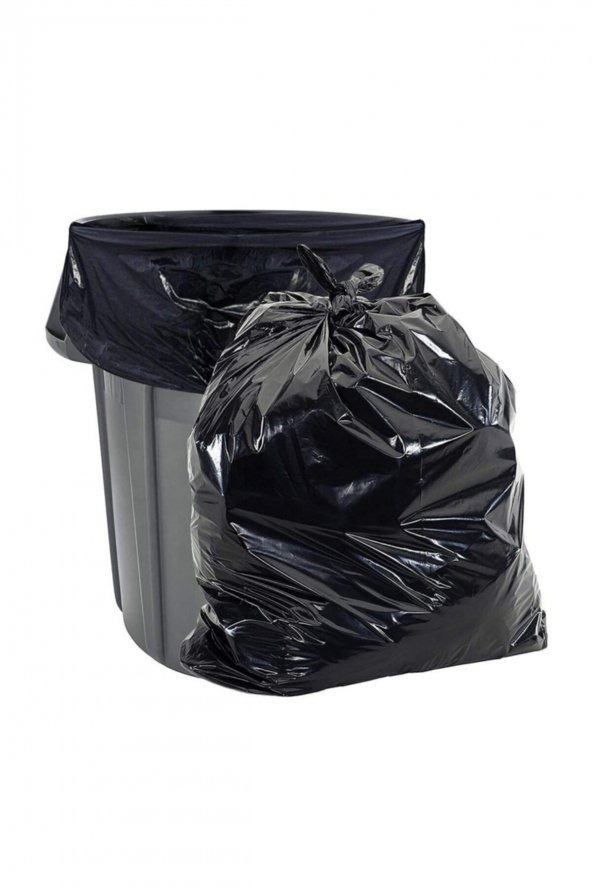 YÜCEAY Jumbo Boy Ekstra Kalın Siyah Dökme Çöp Poşeti (80 X 110 Cm) 5 Kg Çöppoşeti5kg