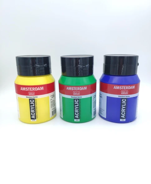 AMSTERDAM AKRİLİK 500ML 3LÜ SET ürün görseli 1