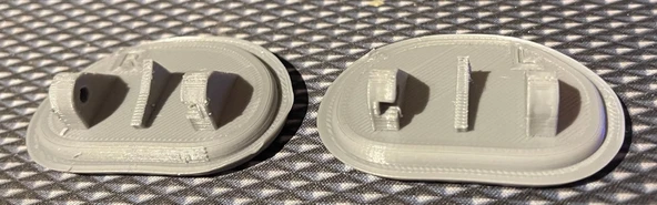 1 Adet BMW Z4 E85 Far Yıkama Kapakları - 5405563 - Resim 2