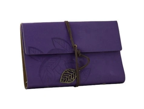 Cüzdan Görünümlü Ayraçlı Günlük - Not Defteri EVV-6532Y - Resim 3