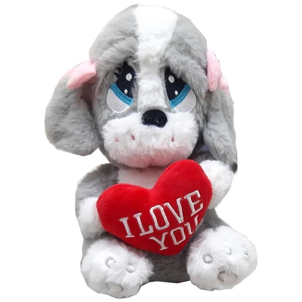 Sevimli Üzgün Köpek Peluş Oyuncak 25 CM  Yumuşacık Sarılmalık Peluş ürün görseli 1