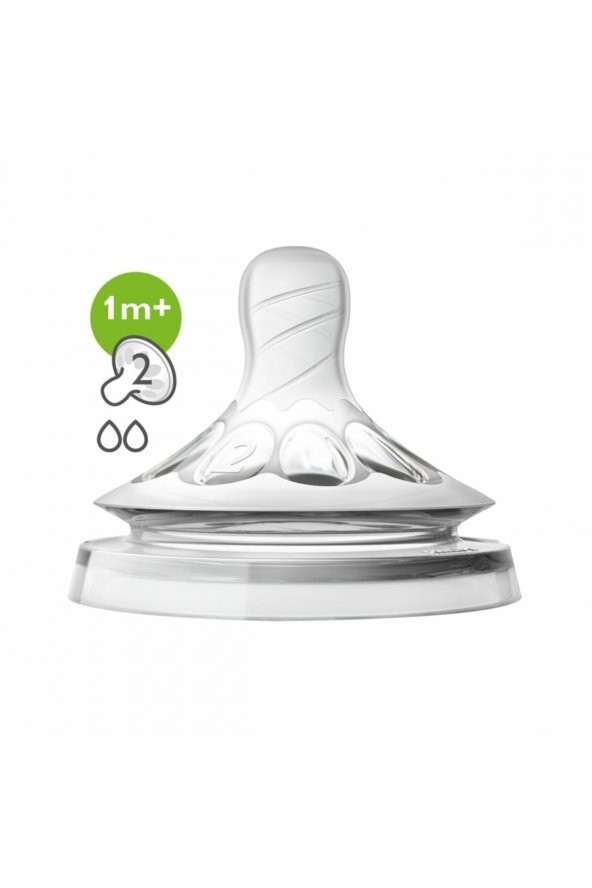Scf 04227 Natural Biberon Emziği 1 M+ 2li - 2