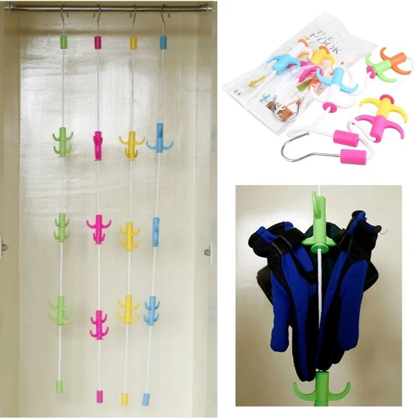 Dolap İçi Düzenleyici Askı Elbise Giysi Organizer Sihirli Askılık (5224) ürün görseli 1