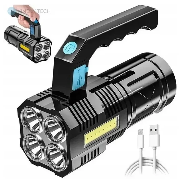 El Feneri Usb Şarjlı (5224) - Resim 3